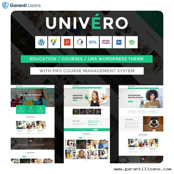 Univero | Education LMS & Courses WordPress Theme