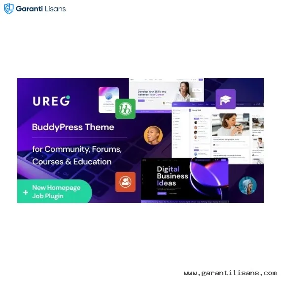 Ureg – BuddyPress & Community WordPress Theme