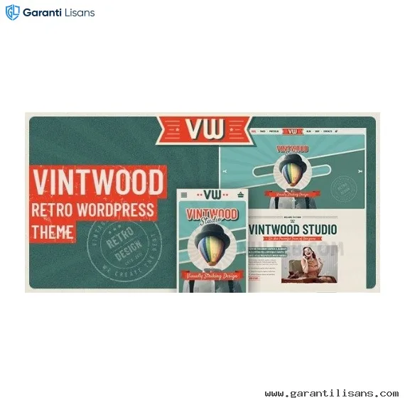 VintWood – a Vintage, Retro WordPress Theme