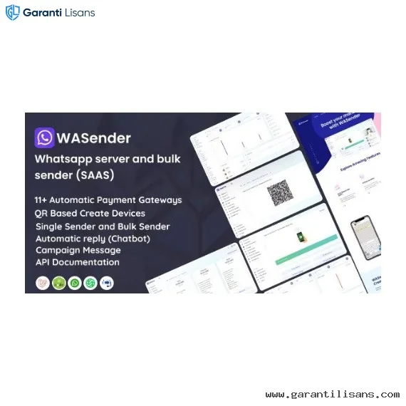 WASender – Whatsapp server and bulk sender (SAAS)