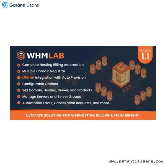 WHMLab – Ultimate Solution For WebHosting Billing And Management