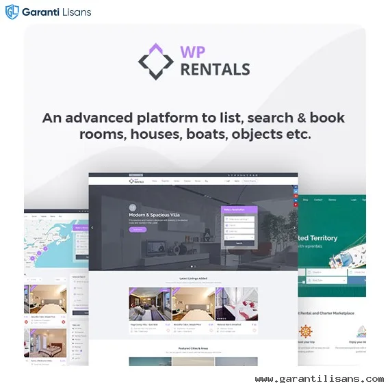 WP Rentals – Booking Accommodation WordPress Theme