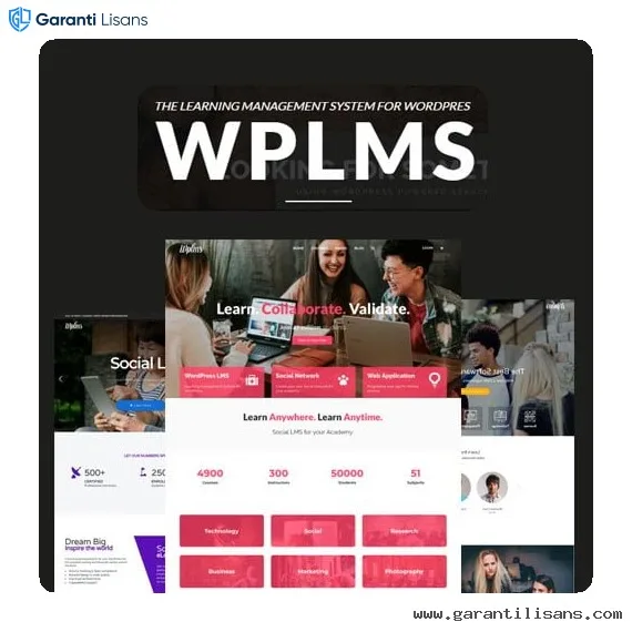WPLMS Learning Management System for WordPress WPLMS Learning Management System for WordPress - Görsel 1