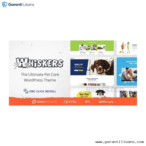 Whiskers – Pet and Vet WordPress Theme