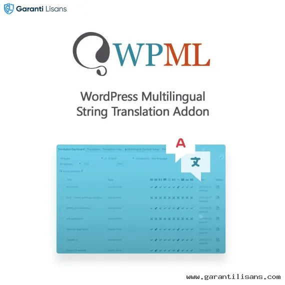 WordPress Multilingual String Translation Addon