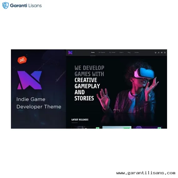 Xion – Indie Game Developer WordPress Theme