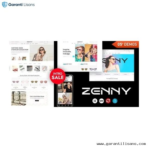 Zenny – Eyewear & Glasses Elementor WooCommerce WordPress Theme