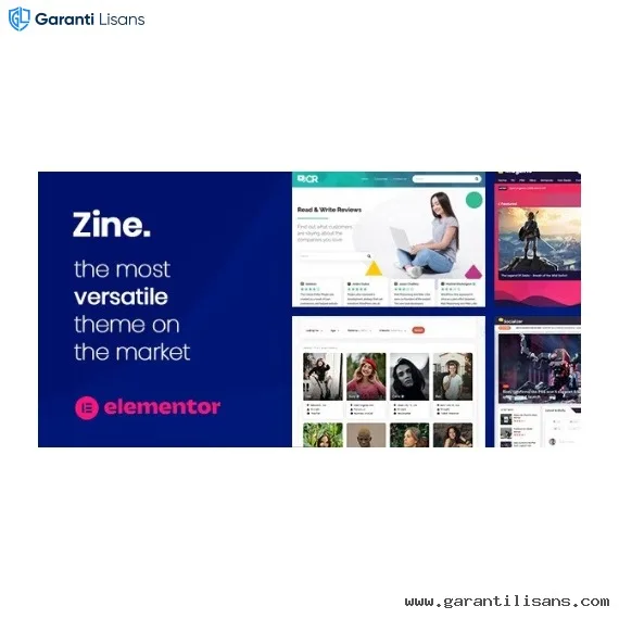 Zine – Website Builder – WordPress Elementor Theme