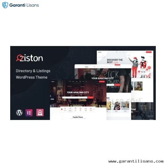 Ziston – Directory Listing WordPress Theme