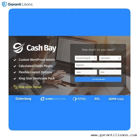 Cash Bay – Banking and Payday Loans WordPress Theme