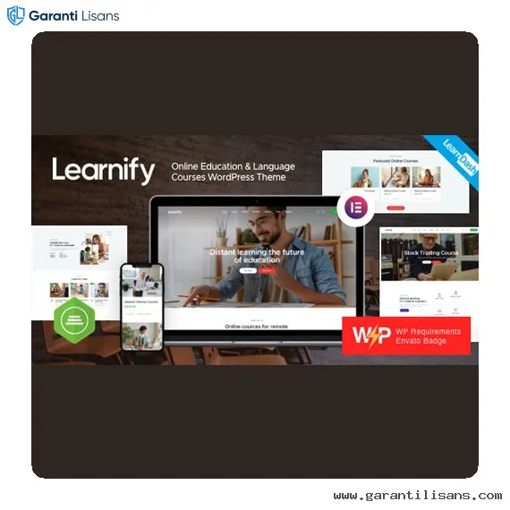 Learnify – Online Education Courses WordPress Theme