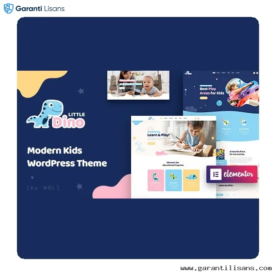 Littledino – Modern Kids WordPress Theme