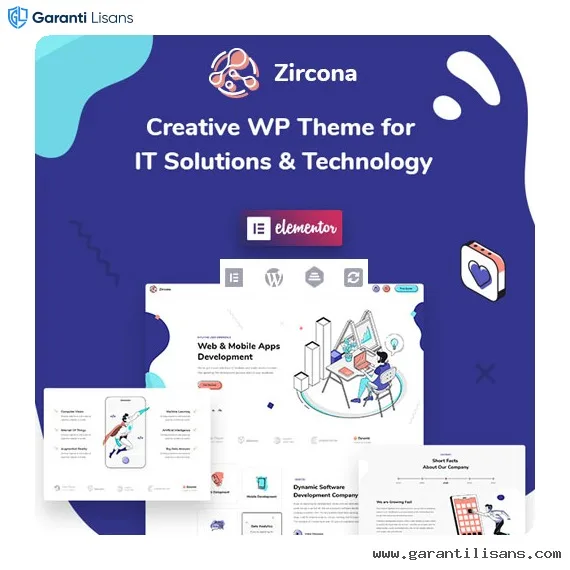 Zircona – IT Solutions & Technology WordPress Theme