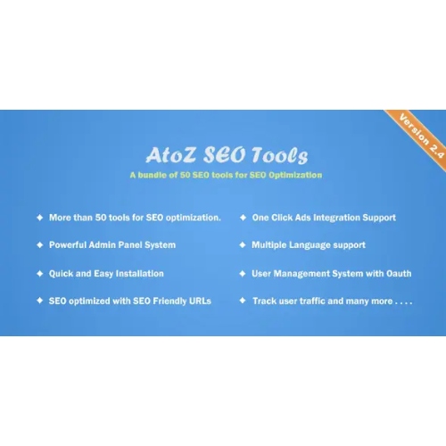 AtoZ SEO Tools – Search Engine Optimization Tools