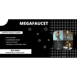 MegaFaucet – Crypto Faucet Script