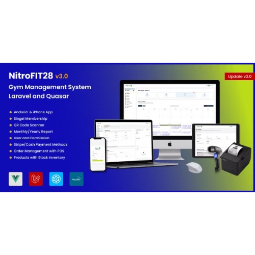 NitroFIT28 | Fitness & Gym Management System
