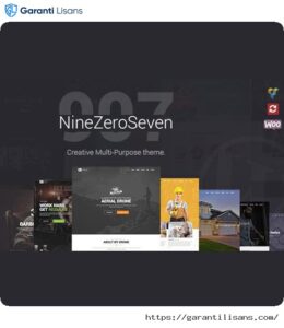 907 – Responsive Multi-Purpose WordPress Theme