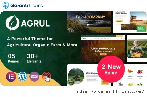 Agrul – Agriculture WordPress Theme
