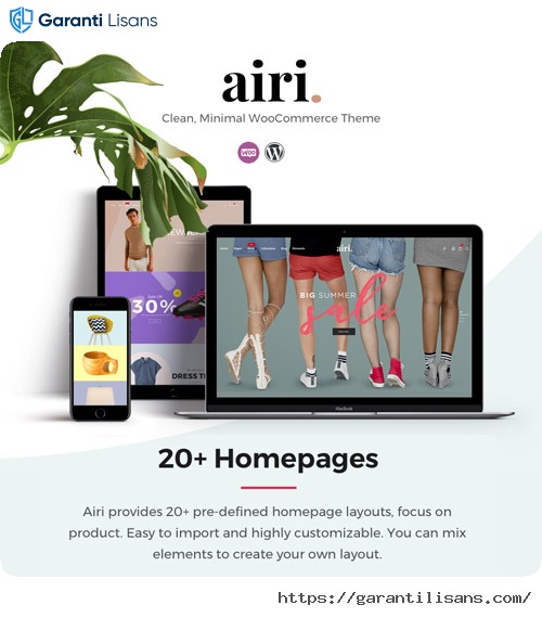 Airi – Clean, Minimal WooCommerce Theme