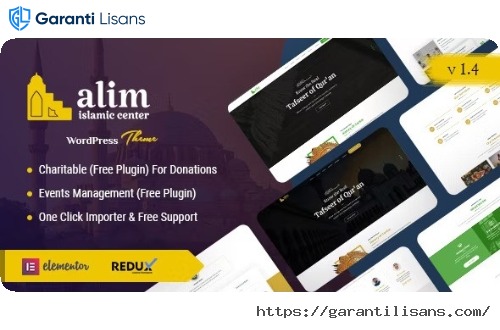 Alim – Islamic Institute & Mosque WordPress Theme + RTL