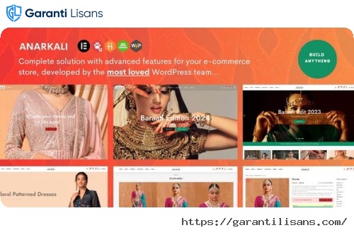 Anarkali – Fashion Shop Ecommerce Elementor Theme