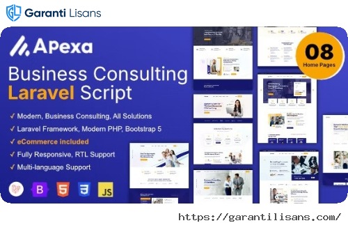 Apexa – Multi-Purpose Business Consulting Laravel Script