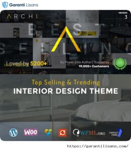 Archi – Interior Design WordPress Theme