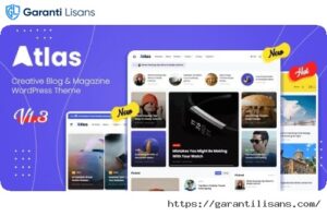 Atlas – Creative Blog & News WordPress Theme