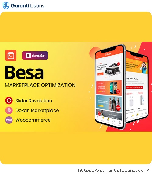 Besa – Elementor Marketplace WooCommerce Theme