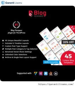 Blog Designer PRO for WordPress