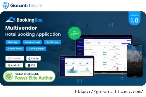 BookingBox – Complete MultiVendor Hotel Booking Application SAAS