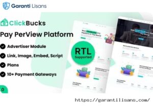 ClickBucks – Pay Per View Platform