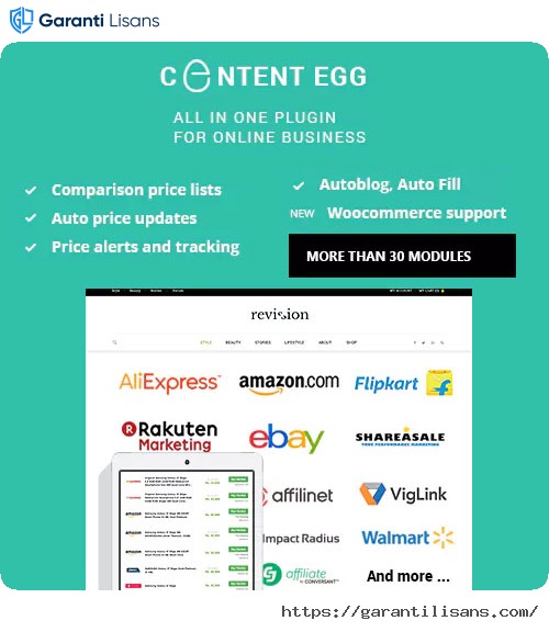 Content Egg – all in one plugin for Affiliate, Price Comparison, Deal sites
