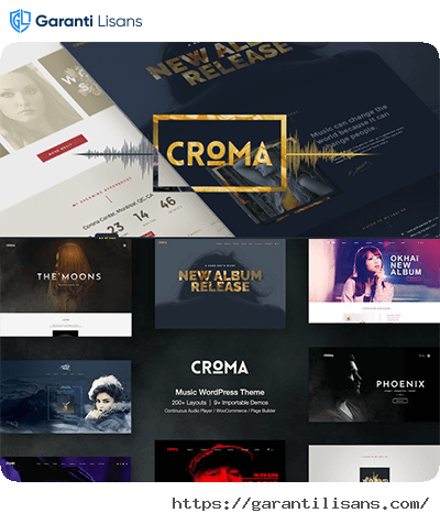 Croma – Music WordPress Theme with Ajax and Continuous Playback