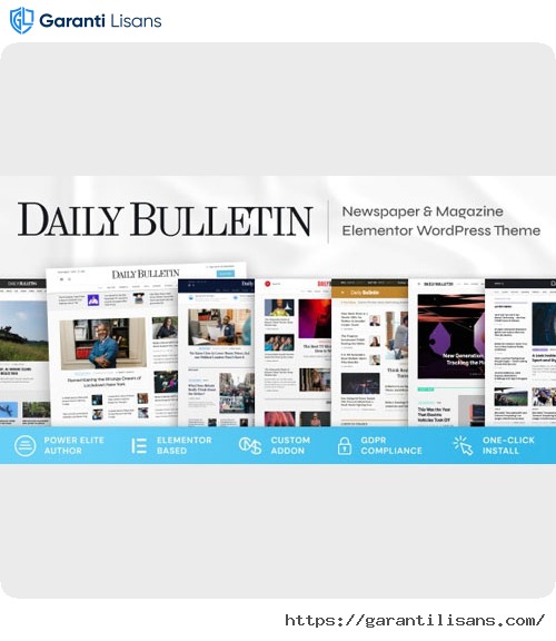 Daily Bulletin – Magazine & Newspaper WordPress Theme