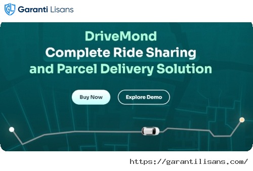 DriveMond – Ride Sharing & Parcel Delivery Solution Scripts