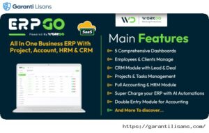 ERPGo SaaS – All In One Business ERP With Project, Account, HRM, CRM & POS