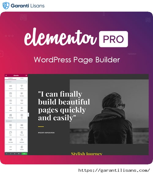 Elementor PRO WordPress Page Builder + Pro Templates