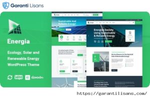 Energia – Renewable Energy WordPress Theme