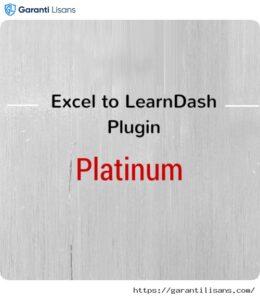 Excel to LearnDash Plugin – Platinum Edition
