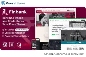 Finbank – Banking and Finance WordPress Theme