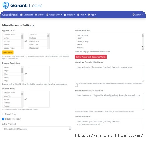 GDPlayer Google Drive Video Player