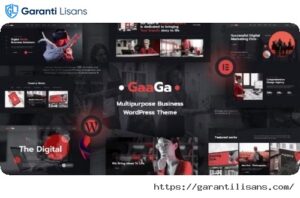 Gaaga – Creative Agency Theme