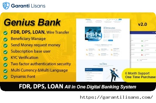 Genius Bank – All in One Digital Banking System