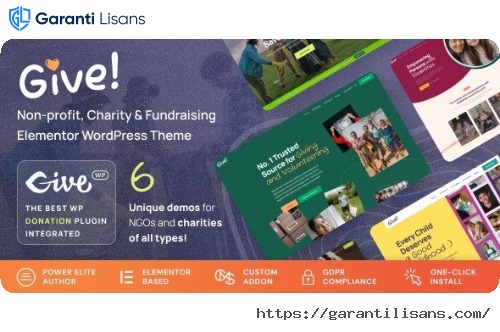 Give – NGO & Charity WordPress Theme