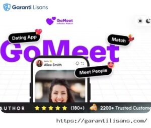 GoMeet – Complete Social Dating Mobile App | Online Dating | Match, Chat & Video Dating | Dating App