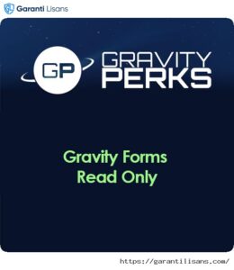 Gravity Perks – Gravity Forms Read Only
