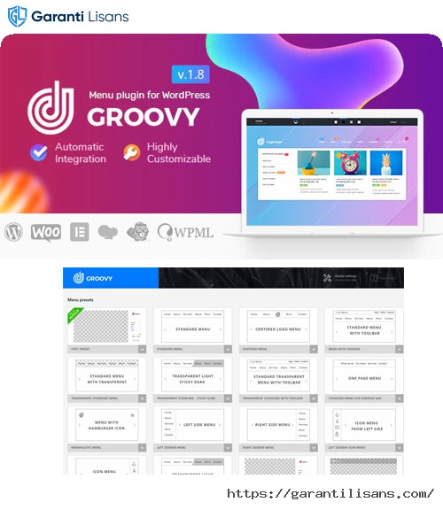 Groovy Mega Menu – Responsive Mega Menu Plugin for WordPress