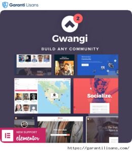 Gwangi – PRO Multi-Purpose Membership, Social Network & BuddyPress Community Theme