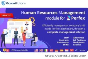 Human Resources Management – HR module for Perfex CRM